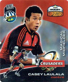 2008 Bluebird Foods Rugby Superstars #22 Casey Laulala Front
